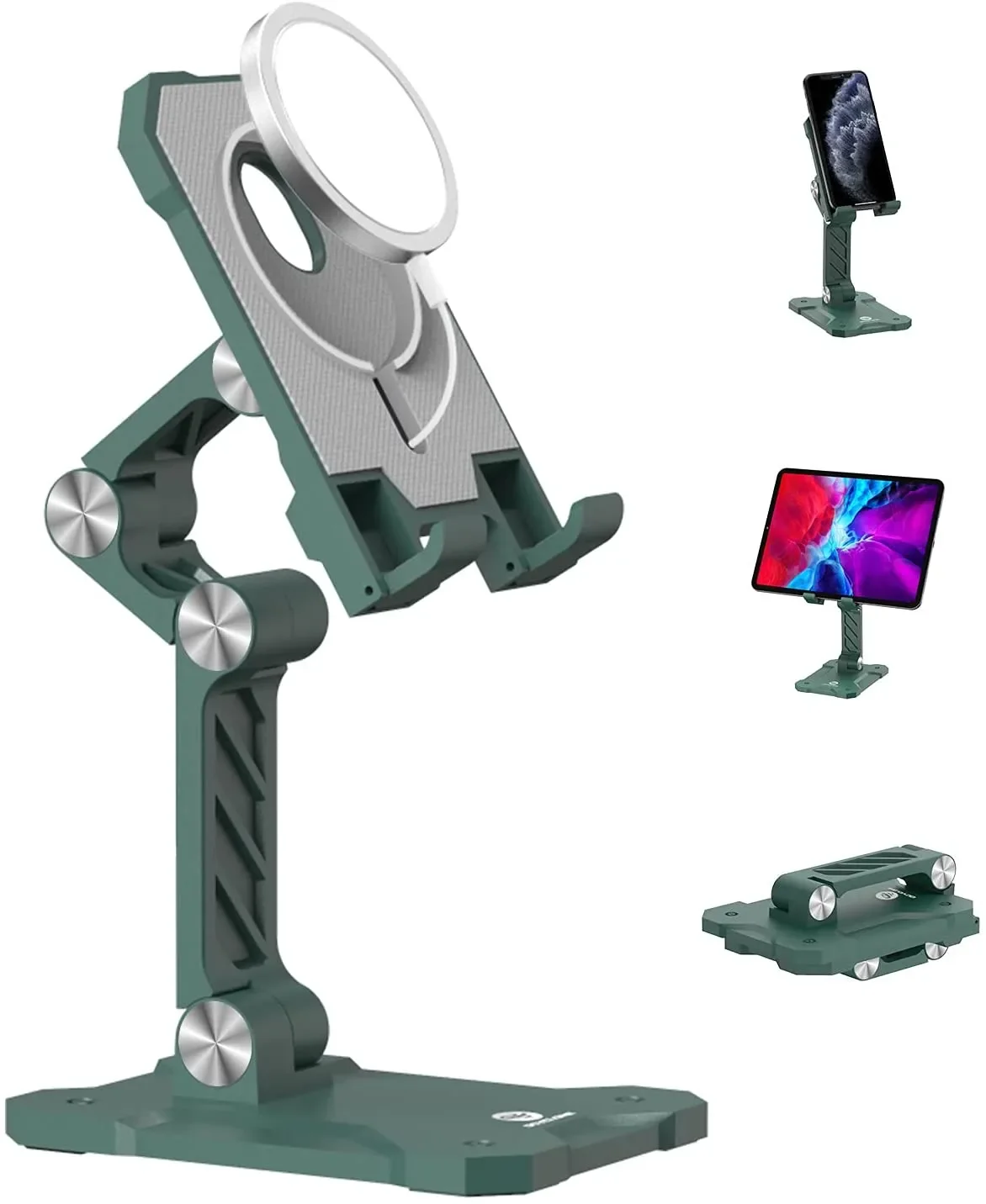 Stand, Adjustable Desktop Phone Stand Holder Dock Compatible with MagSafe Charger for IPhone 13 Pro Max IPhone 12 Pro Max
Stand, Adjustable Desktop Phone Stand Holder Dock Compatible with MagSafe Charger for IPhone 13 Pro Max IPhone 12 Pro Max
