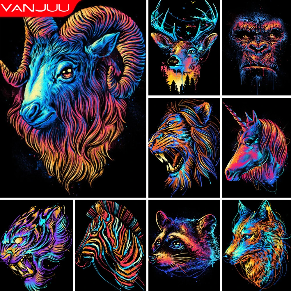 Full Square/Round Diamond Embroidery Wolf Lion Horse Mosaic Rhinestones Picture Diamond Painting Animal Handicraft Home Decor
Full Square/Round Diamond Embroidery Wolf Lion Horse Mosaic Rhinestones Picture Diamond Painting Animal Handicraft Home Decor