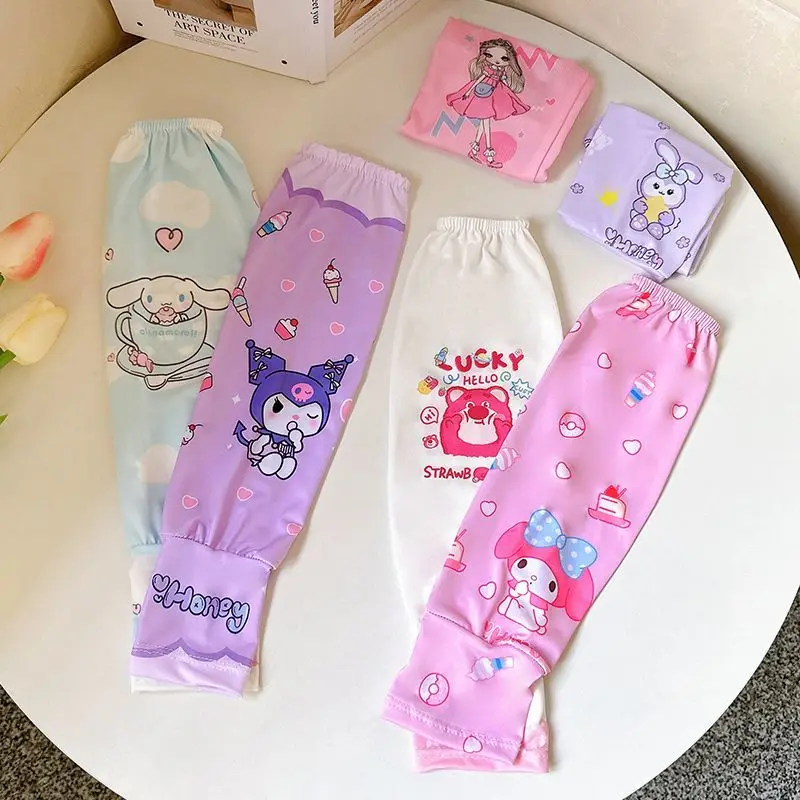 Sanrio Children's Ice Sleeves Kuromi Accessories Cute Kawaii Loose Sun Protection Sleeve Extra Long Sunshade Toys for Girls Gift
Sanrio Children's Ice Sleeves Kuromi Accessories Cute Kawaii Loose Sun Protection Sleeve Extra Long Sunshade Toys for Girls Gift