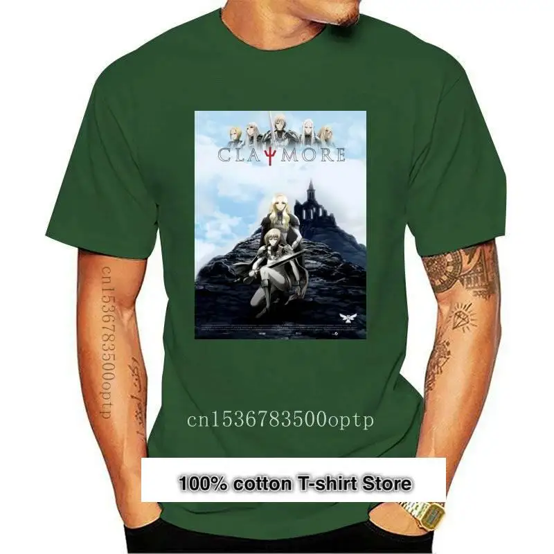 Claymore-Camiseta de Anime para hombre, ropa de calle con estampado divertido, póster de serie de Tv, Tops de Hip-top
Claymore-Camiseta de Anime para hombre, ropa de calle con estampado divertido, póster de serie de Tv, Tops de Hip-top