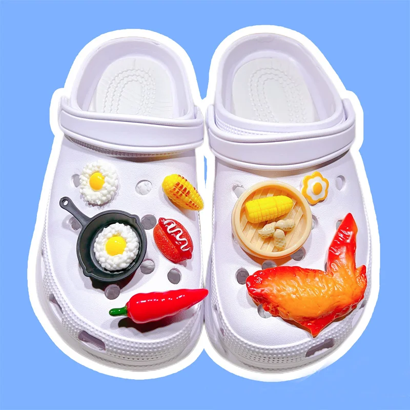 Cute Simulation Food Shoes Charms for Croc Cartoon Lovely Croc Accessories Finished Product Garden Shoe Buckle Girls Kids Gift
Cute Simulation Food Shoes Charms for Croc Cartoon Lovely Croc Accessories Finished Product Garden Shoe Buckle Girls Kids Gift
