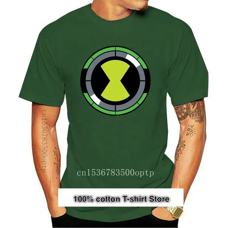 Camiseta de Ben10 para hombre y mujer, camisa blanca con simmbolo Omnitrix, nueva
Camiseta de Ben10 para hombre y mujer, camisa blanca con simmbolo Omnitrix, nueva