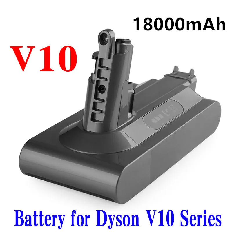 100% сменный литиевый аккумулятор 25,2 в 18000 мАч для пылесоса Dyson cyclone V10 Absolute SV12 V10 пушистый V10
100% сменный литиевый аккумулятор 25,2 в 18000 мАч для пылесоса Dyson cyclone V10 Absolute SV12 V10 пушистый V10