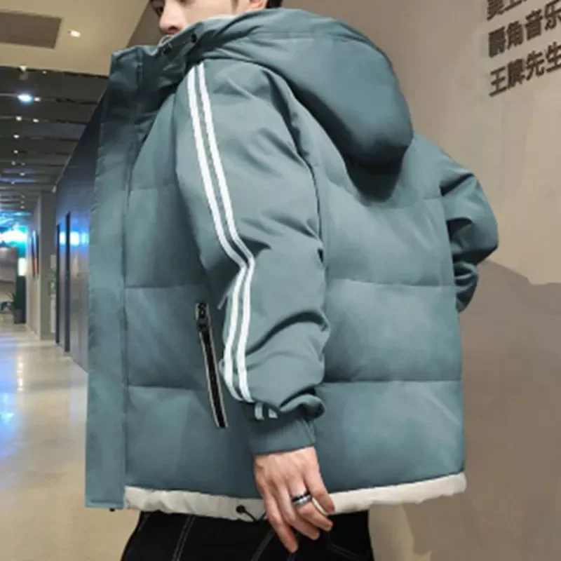 Outdoor Casual Warm Parka Coats Male Winter Thicken Windproof Mens Down Cotton Clothing Trendy New Men Hooded Parkas Jacket
Outdoor Casual Warm Parka Coats Male Winter Thicken Windproof Mens Down Cotton Clothing Trendy New Men Hooded Parkas Jacket