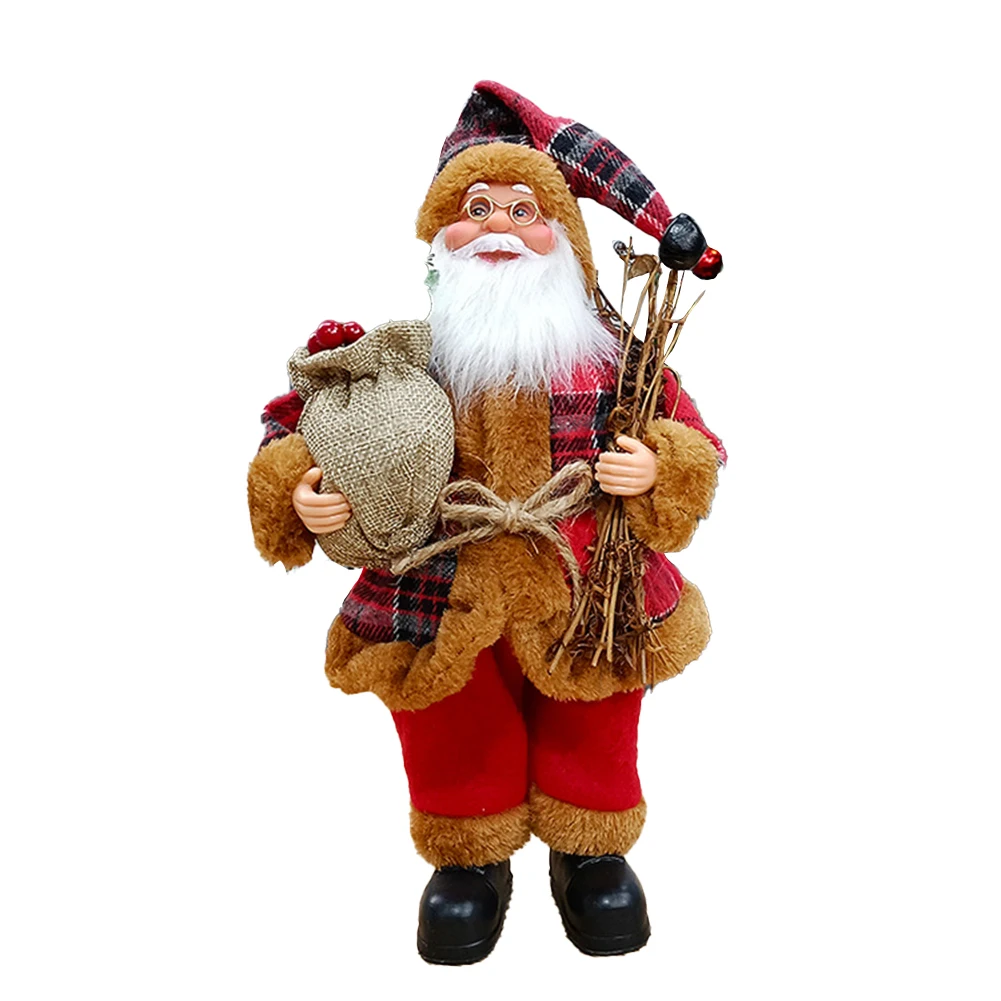 Xmas Pendant Christmas Doll 1pcs 30x17x10cm Colorful Fabrics Home Decor Plastic Santa Festival Santa Claus Doll
Xmas Pendant Christmas Doll 1pcs 30x17x10cm Colorful Fabrics Home Decor Plastic Santa Festival Santa Claus Doll