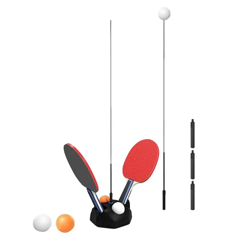 Table Tennis Trainer Movable Elastic Soft Shaft Vision Training Adjustable Height Leisure Decompression Sports Ping Pong Balls
Table Tennis Trainer Movable Elastic Soft Shaft Vision Training Adjustable Height Leisure Decompression Sports Ping Pong Balls