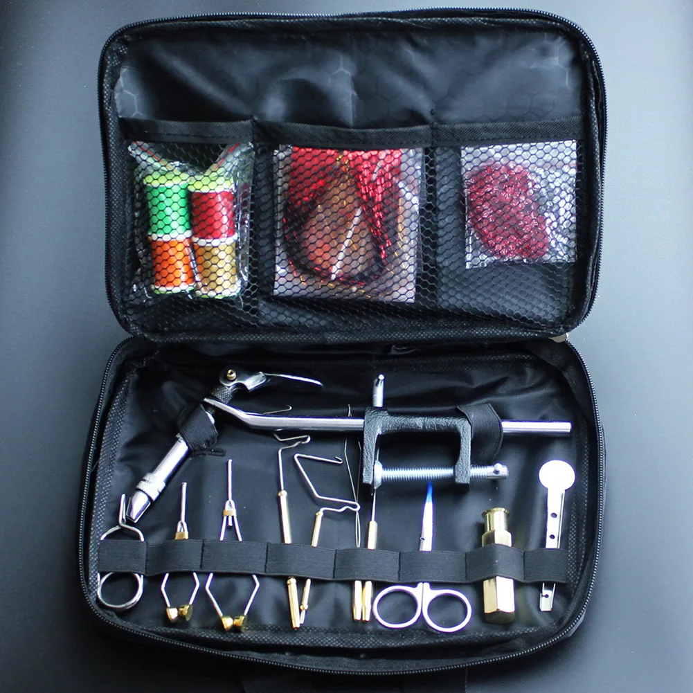 Universal With Vise Fly Tying Kit Whip Finisher 590g Approx.27*18cm DIY Tool Kit For Fly Anglers Lightweight Metal
Universal With Vise Fly Tying Kit Whip Finisher 590g Approx.27*18cm DIY Tool Kit For Fly Anglers Lightweight Metal