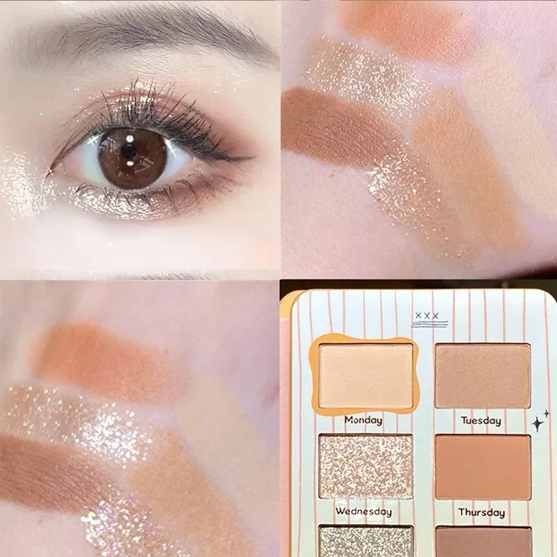 Matte 6 Color Palette Shiny Nude Makeup Natural Eye Shadow Imagic Palette Easy Crease Line Kit Makeup Shadow
Matte 6 Color Palette Shiny Nude Makeup Natural Eye Shadow Imagic Palette Easy Crease Line Kit Makeup Shadow