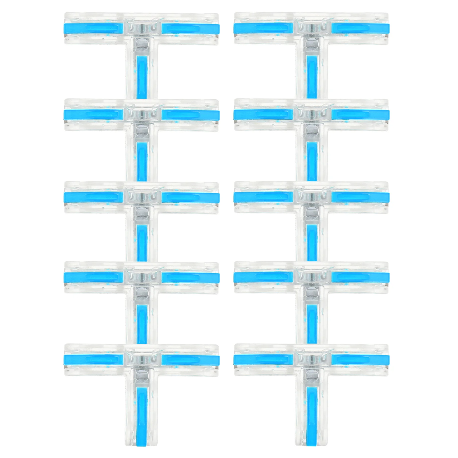 10pcs T- Wire Connectors Quick Splice Electrical Wire Terminals Insulated Wiring Cable Connector Blue
10pcs T- Wire Connectors Quick Splice Electrical Wire Terminals Insulated Wiring Cable Connector Blue