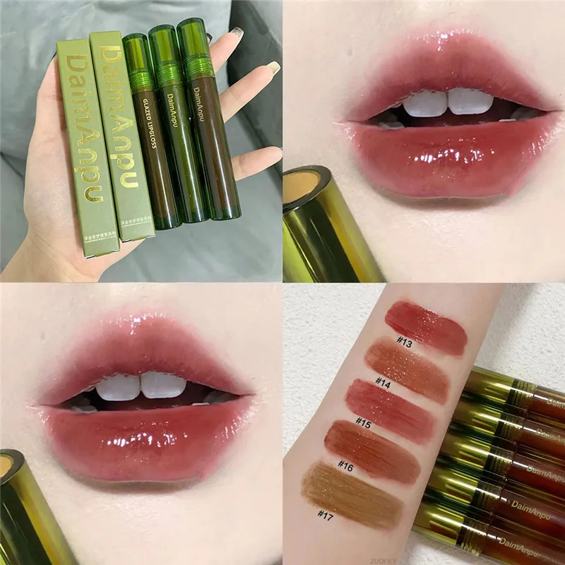 DAIMANPU Mirror Lipstick Water Lip Gloss Waterproof Long Lasting Glass Lip Glaze Fashion Sexy Red Lip Portable Makeup Cosmetic
DAIMANPU Mirror Lipstick Water Lip Gloss Waterproof Long Lasting Glass Lip Glaze Fashion Sexy Red Lip Portable Makeup Cosmetic