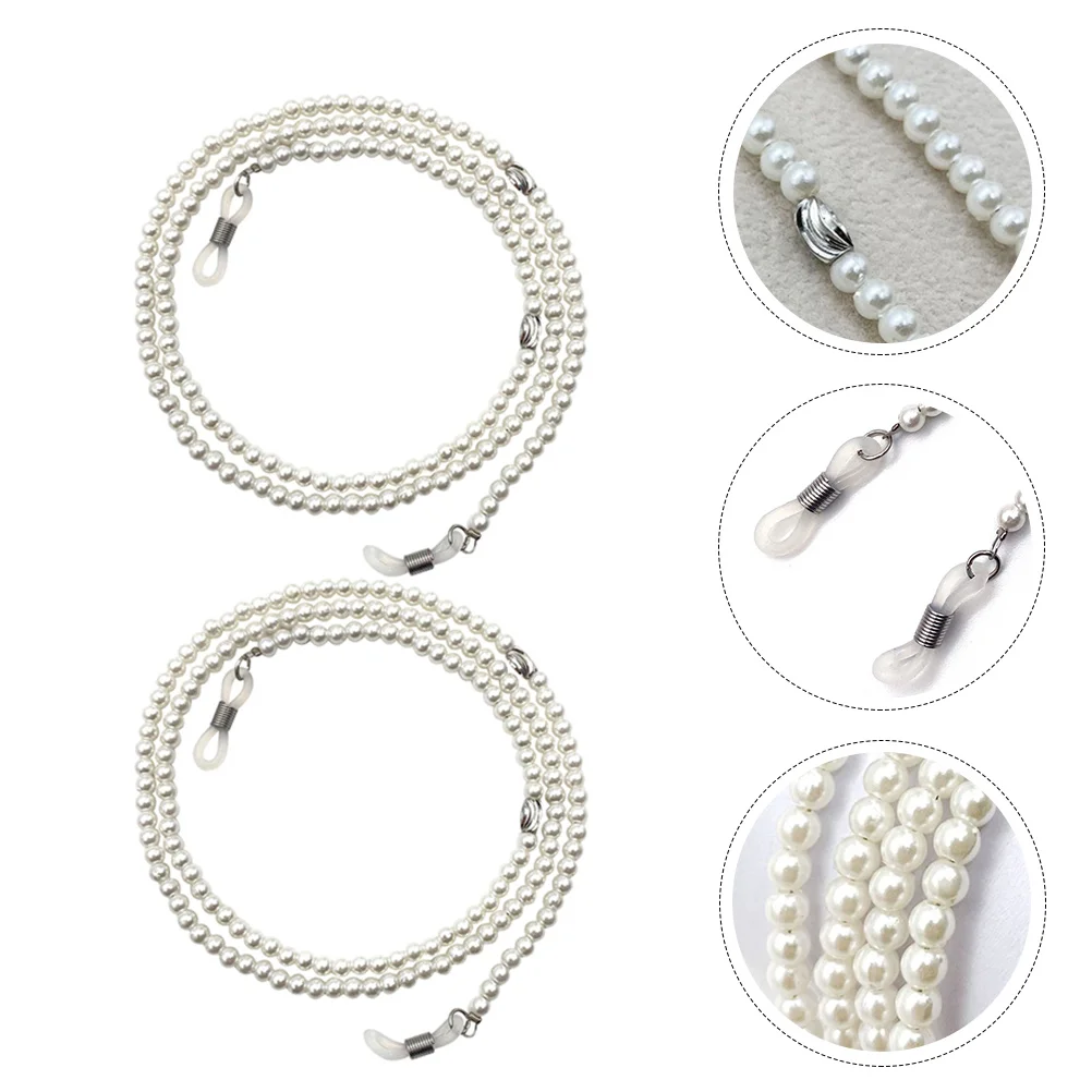 Glasses Chain Fashionable Retro Rope Sunglasses Imitation Pearl Eyeglasses Accessories Accessory Hanging Pearls Necklace
Glasses Chain Fashionable Retro Rope Sunglasses Imitation Pearl Eyeglasses Accessories Accessory Hanging Pearls Necklace