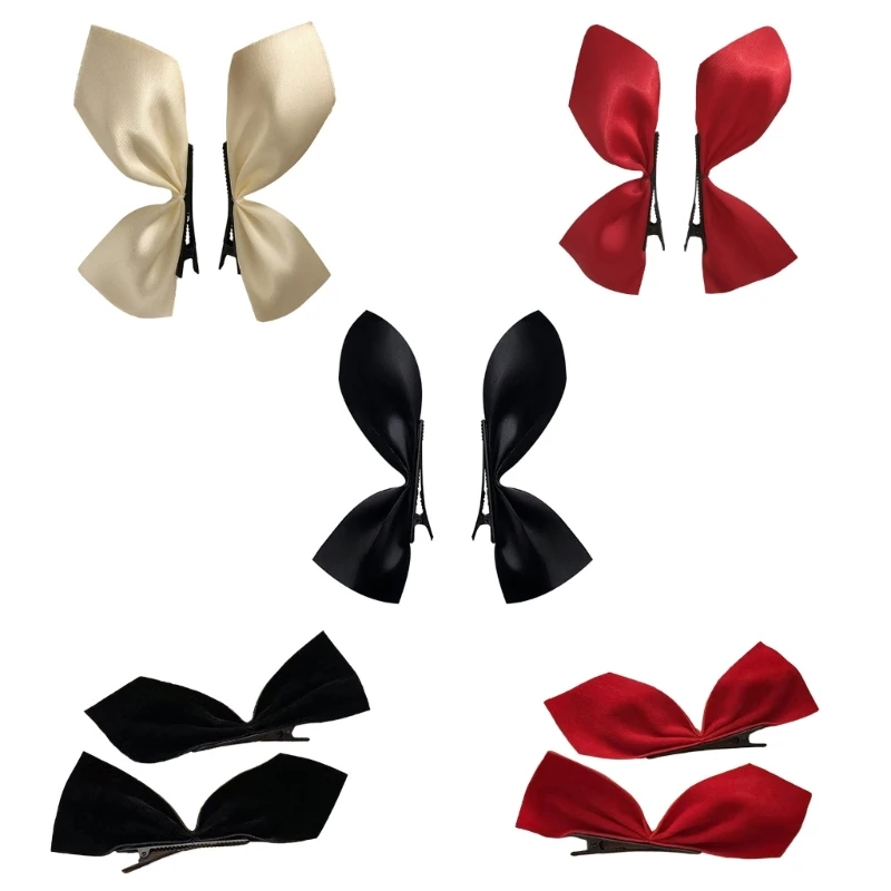 Y2k Duckbill Hair Clip for Hot Girls Colorful Bowknot Shape Barrettes with Decor Cloth Hair Barrettes for Teens Girls F3MD
Y2k Duckbill Hair Clip for Hot Girls Colorful Bowknot Shape Barrettes with Decor Cloth Hair Barrettes for Teens Girls F3MD