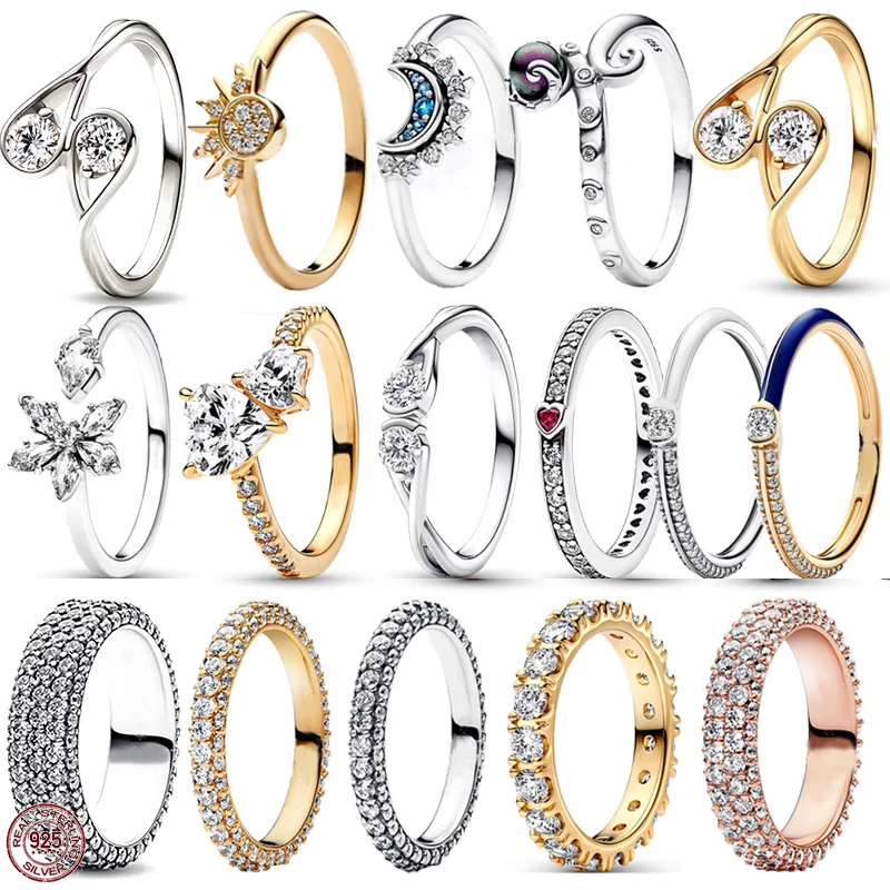 

Новинка лета 2023, искусственное серебряное кольцо, красное кольцо для любви, кольцо с солнцем и луной, ювелирные изделия для пар