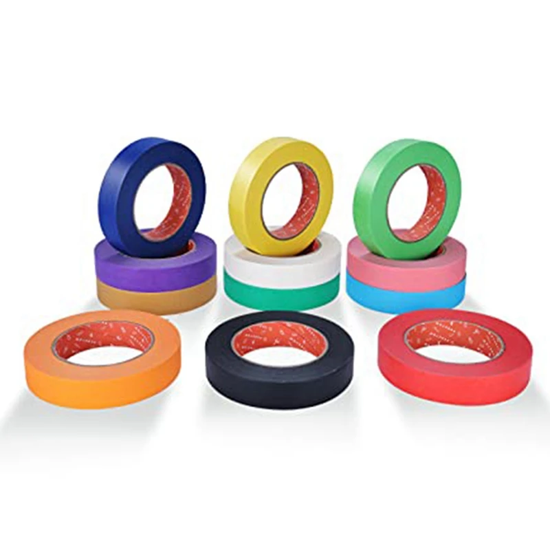 Colored Masking Tape Bulk Colored Tape Rolls 1, 980 Feet X 1 Inch Of 12 Colors Fit For Kids
Colored Masking Tape Bulk Colored Tape Rolls 1, 980 Feet X 1 Inch Of 12 Colors Fit For Kids