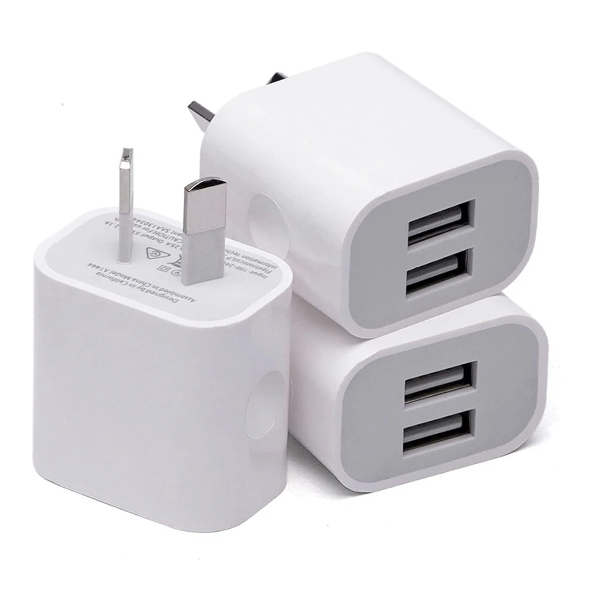 AU Plug Dual USB Ports Mobile Phone Charger Fast Charging 5V 2A Output Power Adapter Travel Wall Plug For iPhone Xiaomi
AU Plug Dual USB Ports Mobile Phone Charger Fast Charging 5V 2A Output Power Adapter Travel Wall Plug For iPhone Xiaomi