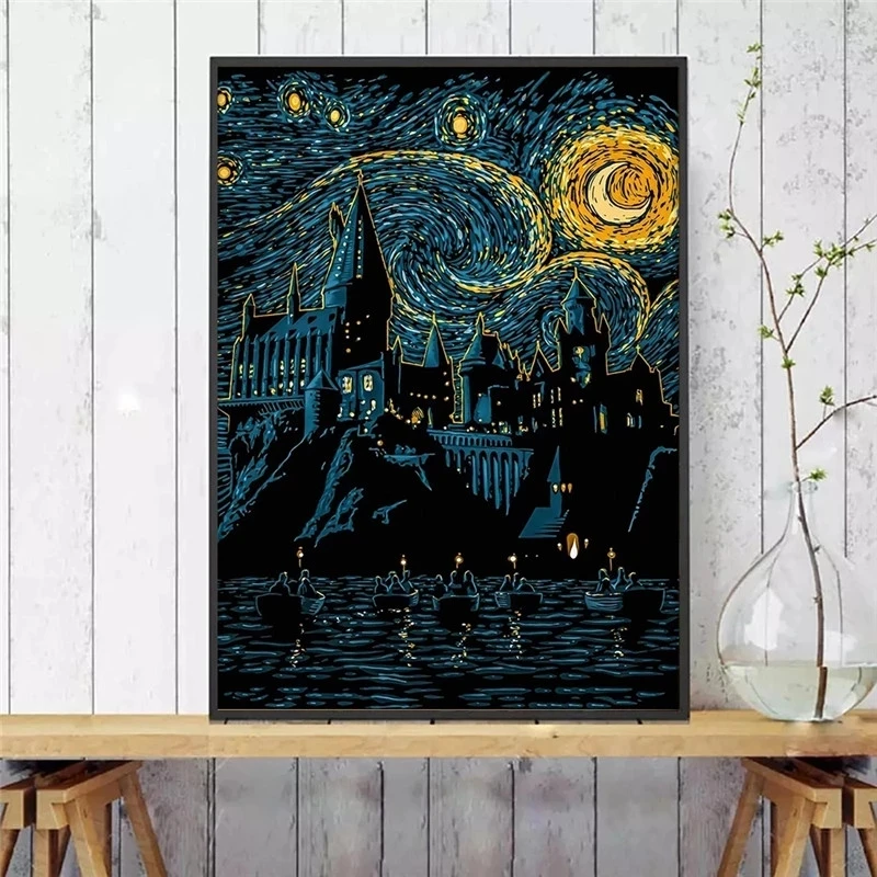 Starry Night Canvas Art Poster Van Gogh's Famous Paintings Prints Home Wall Art Picture for Living Room Home Decoration Cuadros
Starry Night Canvas Art Poster Van Gogh's Famous Paintings Prints Home Wall Art Picture for Living Room Home Decoration Cuadros