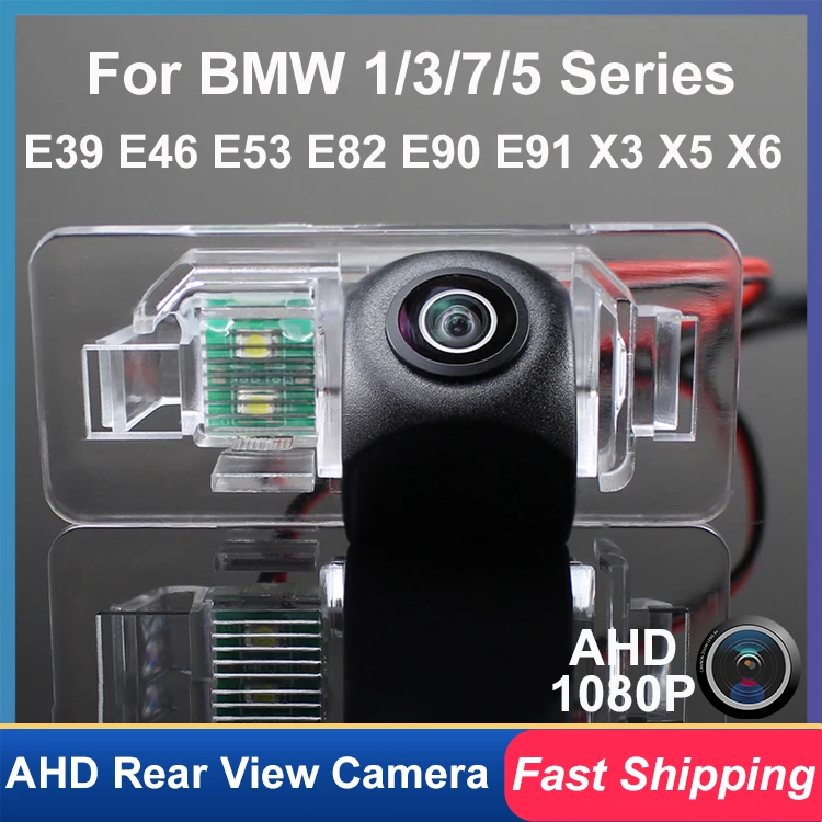 

For BMW 1/3/7/5 Series E39 E46 E53 E82 E90 E91 X3 X5 X6 Car Night vision AHD IP68 1920x1080P Special Vehicle Rear View Camera