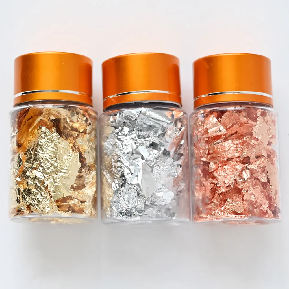 Nail Art Tin Foil Broken 3 Colors Thick Glitter Body Decoration Make-up Art Decoration New Year Sticker Nail DIY Design Paper
Nail Art Tin Foil Broken 3 Colors Thick Glitter Body Decoration Make-up Art Decoration New Year Sticker Nail DIY Design Paper