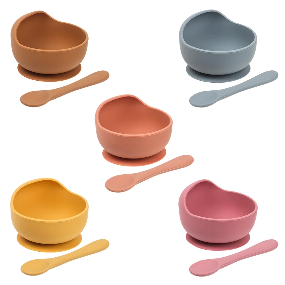 Baby Silicone Bowl Suction Bowls Tableware for Kids Waterproof Baby Feeding Bowl Spoon Children Dishes Kitchenware Infant Plate
Baby Silicone Bowl Suction Bowls Tableware for Kids Waterproof Baby Feeding Bowl Spoon Children Dishes Kitchenware Infant Plate