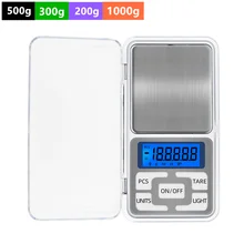 Jewelry Scales Weight Diamond Balance Kitchen Weighing Digital Pocket Mini Scale Bathroom 100g/200g/300g/500g/1000g 0.01g 0.1g