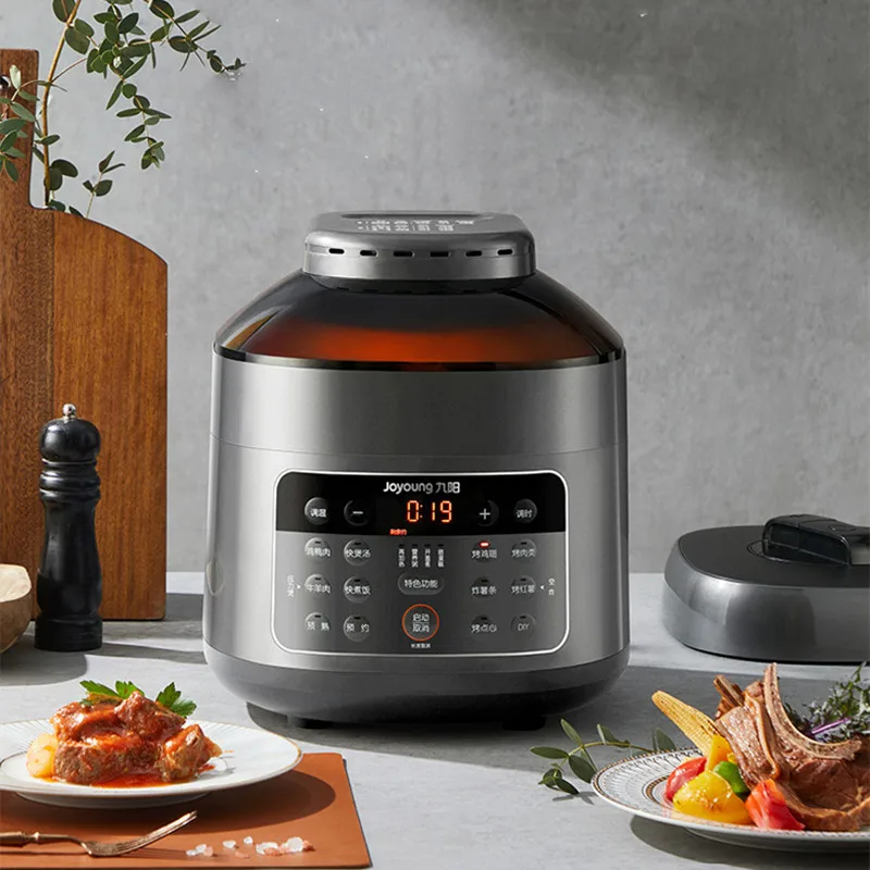 Joyoung Electric Pressure Cooker Household Convenient Air Fryer Oven Double Layer Heating Rice Cooker B991
Joyoung Electric Pressure Cooker Household Convenient Air Fryer Oven Double Layer Heating Rice Cooker B991