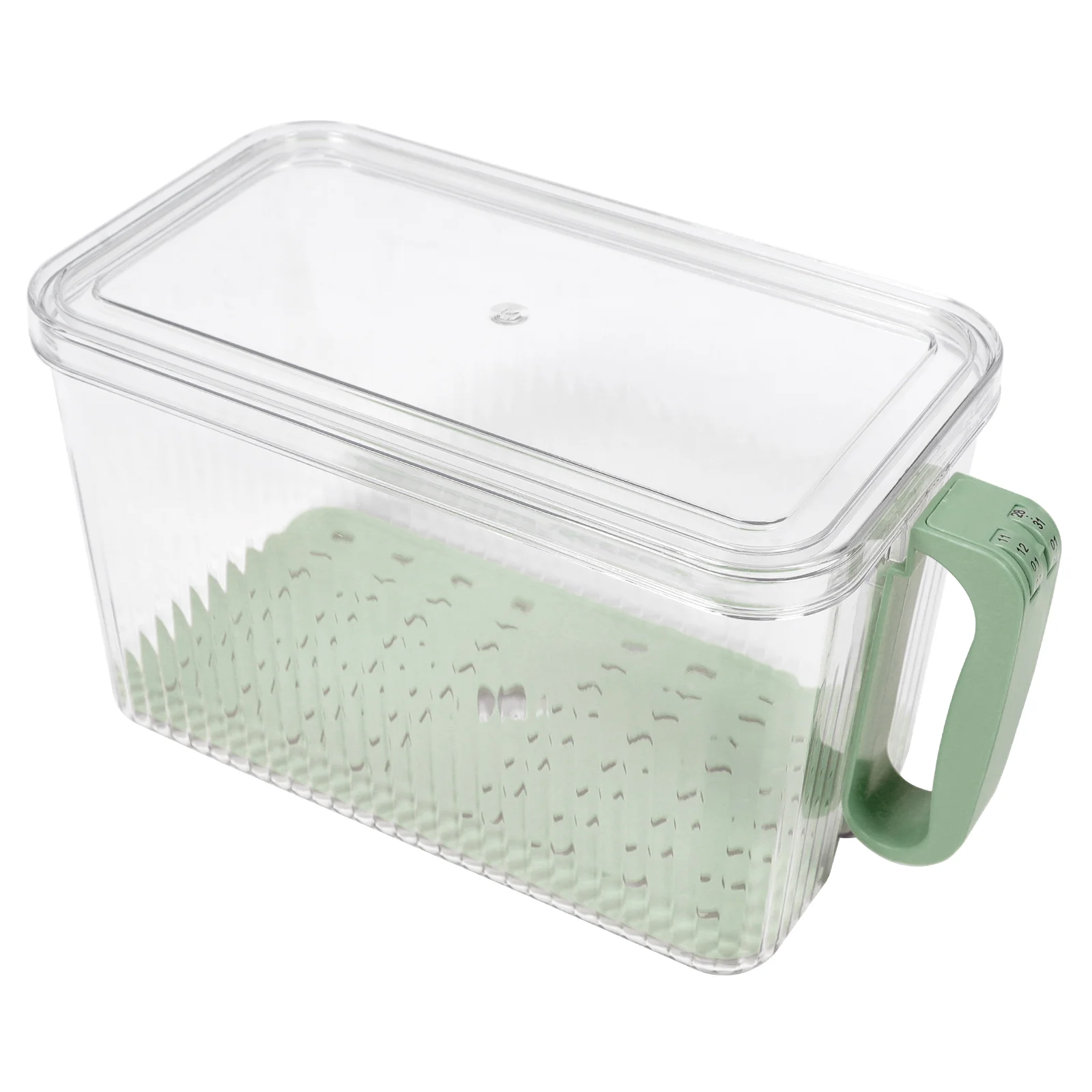 

Bread Storage Keeper Plastic Containers Box Loaf Fruit Canister Fridge Organizer Refrigerator Holder Food