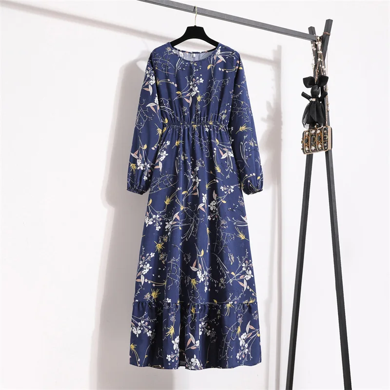Women Floral Printed Maxi Dresses Spring Summer Casual O Neck Full Sleeve High Waist A Line Boho Beach Party Long Dress
Women Floral Printed Maxi Dresses Spring Summer Casual O Neck Full Sleeve High Waist A Line Boho Beach Party Long Dress