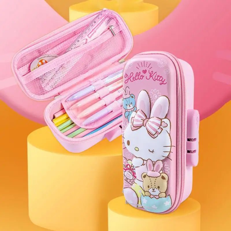 Kawaii Sanrio мультфильм канцелярские принадлежности Hello Kitty милый пароль Карандаш Водонепроницаемый футляр для ручек креативные рождественские...
Kawaii Sanrio мультфильм канцелярские принадлежности Hello Kitty милый пароль Карандаш Водонепроницаемый футляр для ручек креативные рождественские...