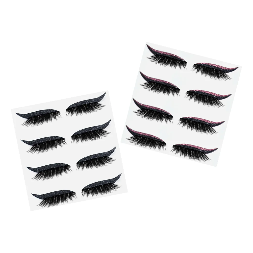 Eyeliner Eyelashes Sticker Stickers Lashes Eye Fake Line Fluffyfaux False Strip Adhesive Self Eyelash 3D Decals Thick Decors
Eyeliner Eyelashes Sticker Stickers Lashes Eye Fake Line Fluffyfaux False Strip Adhesive Self Eyelash 3D Decals Thick Decors