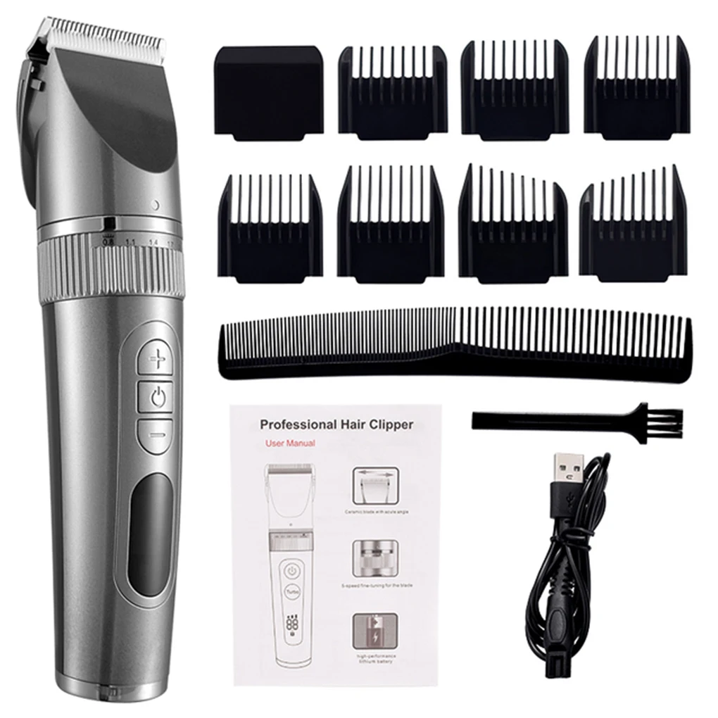 Professional Hair Clipper For Men Beard Trimmer Machine for Shaving Hair Trimmer Hair Cutting Machine Beard Trimmer Fast Charge
Professional Hair Clipper For Men Beard Trimmer Machine for Shaving Hair Trimmer Hair Cutting Machine Beard Trimmer Fast Charge