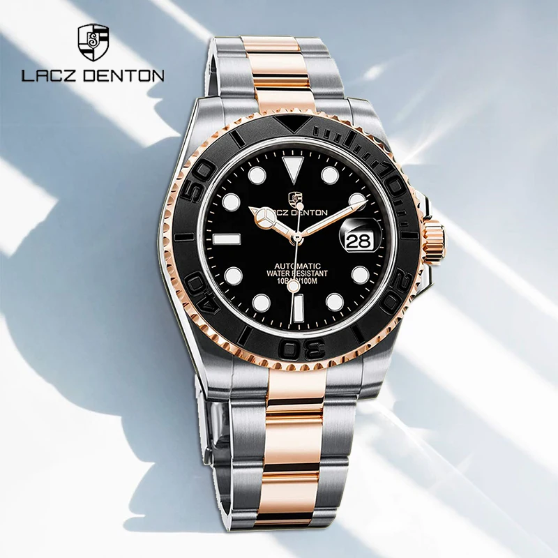 2022 LACZ DENTON New Top Brand Sapphire Glass Men's Automatic WristWatch Stainless Steel Waterproof 100M Men Mechanical Watches
2022 LACZ DENTON New Top Brand Sapphire Glass Men's Automatic WristWatch Stainless Steel Waterproof 100M Men Mechanical Watches