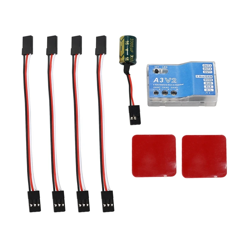 Hot 3C-A3 V2 Flight Controller Stabilizer 4 Flight Modes For RC Airplane Airplane RC Metal Gift Accessory For RC Lovers
Hot 3C-A3 V2 Flight Controller Stabilizer 4 Flight Modes For RC Airplane Airplane RC Metal Gift Accessory For RC Lovers