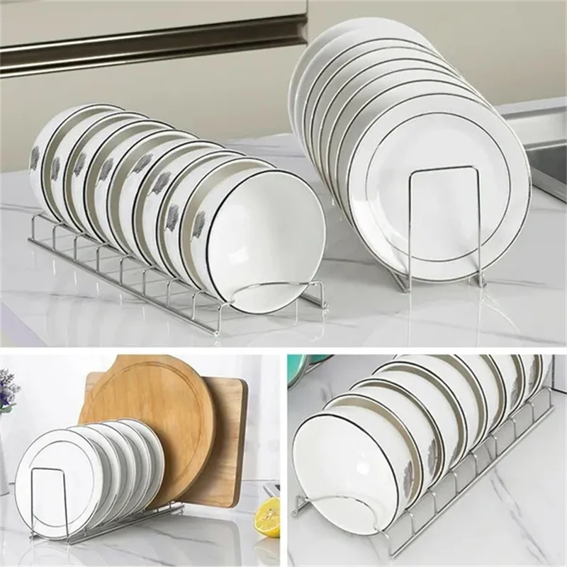 

Stainless Steel Draining Rack Dish Rack Kitchen Household Storage Rack Drying Dish Rack Multipurpose Shelves Kitchen Accessories