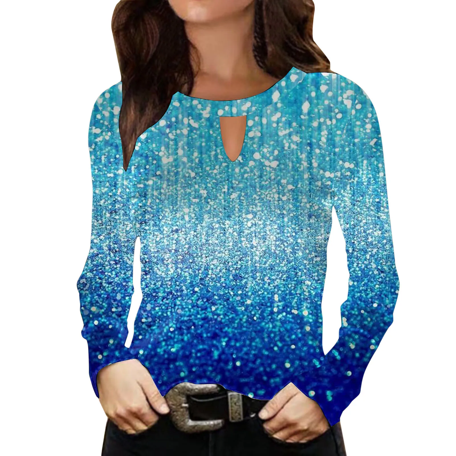 Womens 5 Shirts Women Round Neck Fashion Print T Shirt Casual Print Long Sleeve Top Women Running Long Sleeve
Womens 5 Shirts Women Round Neck Fashion Print T Shirt Casual Print Long Sleeve Top Women Running Long Sleeve