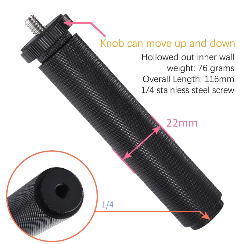 New Conversion Screw Extended Handle Photography Nut Screw 1/4 to 3/8 5/8 Inch Camera Microphone Stand Accessories For
New Conversion Screw Extended Handle Photography Nut Screw 1/4 to 3/8 5/8 Inch Camera Microphone Stand Accessories For