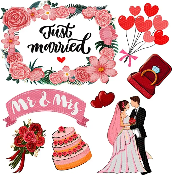 8pcs Just Married Car Magnets, Wedding Car Magnet, Just Married Car Decorations Honeymoon Sign for Refrigerator Cruise Ship Door
8pcs Just Married Car Magnets, Wedding Car Magnet, Just Married Car Decorations Honeymoon Sign for Refrigerator Cruise Ship Door