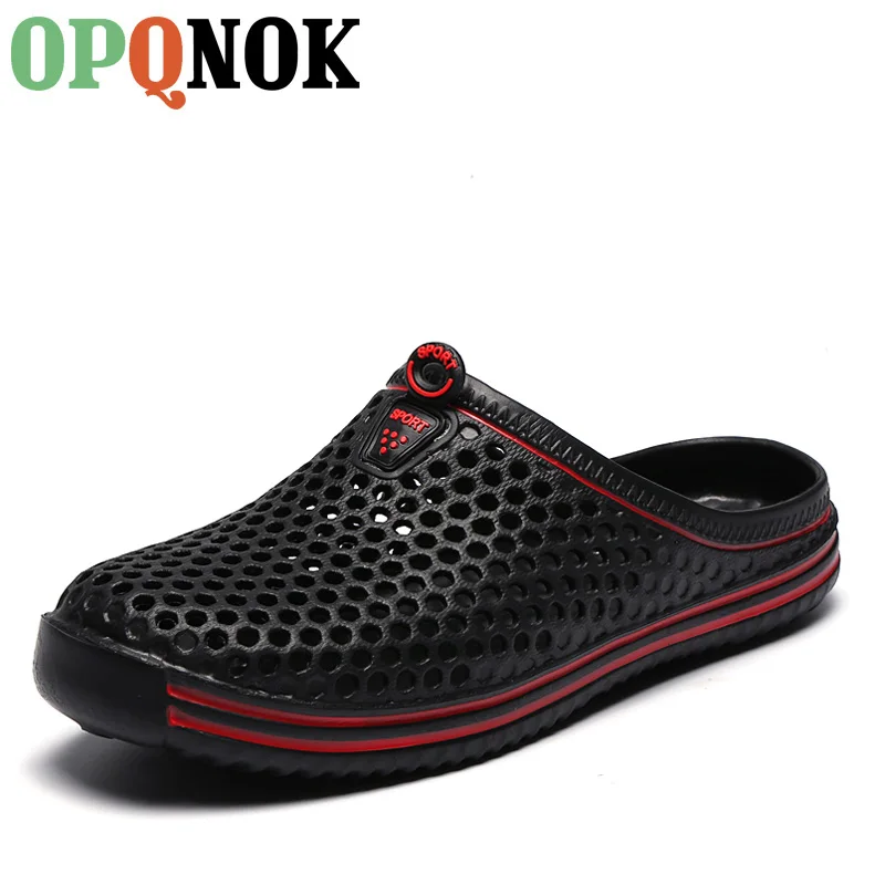 OPQNOK Brand Hole Shoes Men Garden Casual Rubber Clogs For Men Male Slippers Summer Slides Swimming Jelly Shoes Women Slippers
OPQNOK Brand Hole Shoes Men Garden Casual Rubber Clogs For Men Male Slippers Summer Slides Swimming Jelly Shoes Women Slippers