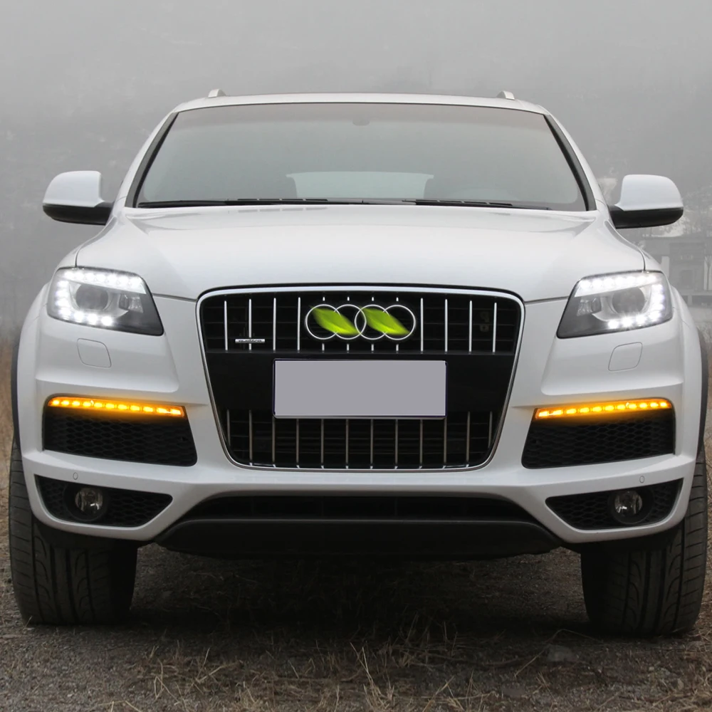 13 Car Accessories DRL LED Daytime Running Lights with Turn Signal Fog Lamp For Audi Q7 2010 2011 2012 2013 2014 2015
13 Car Accessories DRL LED Daytime Running Lights with Turn Signal Fog Lamp For Audi Q7 2010 2011 2012 2013 2014 2015