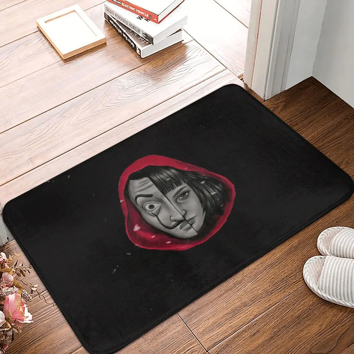Money Heist Moscow Crime Drama Non-slip Doormat Kitchen Mat Dali Mask Tokio Floor Carpet Welcome Rug Home Decorative
Money Heist Moscow Crime Drama Non-slip Doormat Kitchen Mat Dali Mask Tokio Floor Carpet Welcome Rug Home Decorative