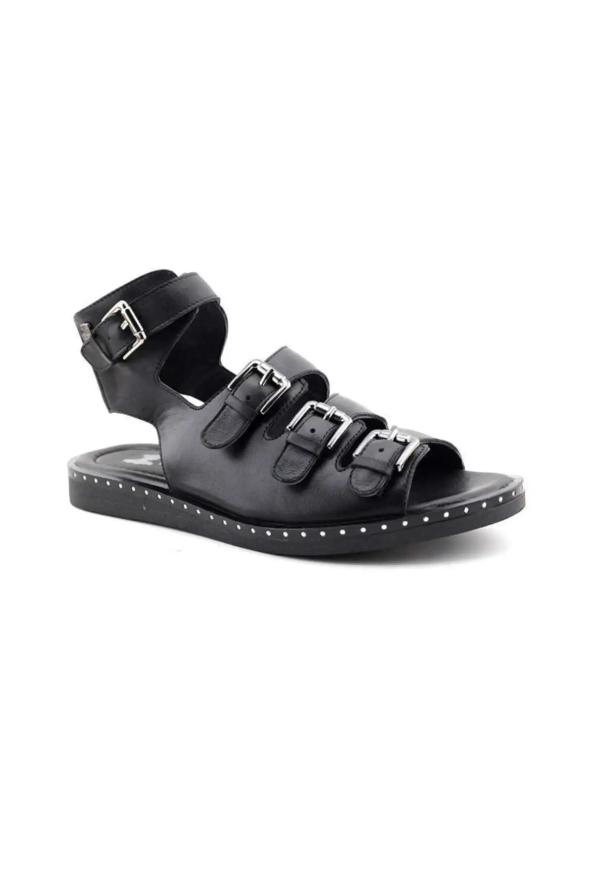 Women's Fashion Sandals Genuine Leather black New Breathable Cool Summer Casual Ladies Light Sandals
Women's Fashion Sandals Genuine Leather black New Breathable Cool Summer Casual Ladies Light Sandals
