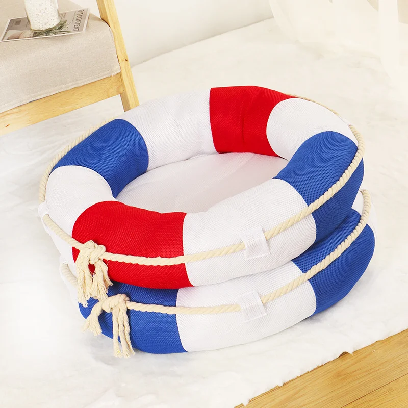 Dog Kennel Dog Bed Breathable Round Cat Kennel Dog Kennel Swimming Ring Marine Style Cat And Dog Pet Round Kennel Pet Supplies
Dog Kennel Dog Bed Breathable Round Cat Kennel Dog Kennel Swimming Ring Marine Style Cat And Dog Pet Round Kennel Pet Supplies