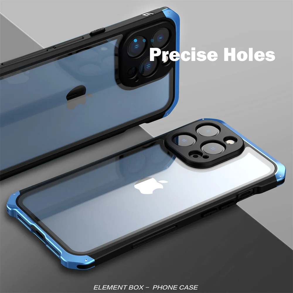 Металлический бронированный прозрачный стеклянный чехол для iPhone 13, противоударный алюминиевый корпус, чехол из закаленного стекла для iPhone 13 Pro Max, чехол
Металлический бронированный прозрачный стеклянный чехол для iPhone 13, противоударный алюминиевый корпус, чехол из закаленного стекла для iPhone 13 Pro Max, чехол