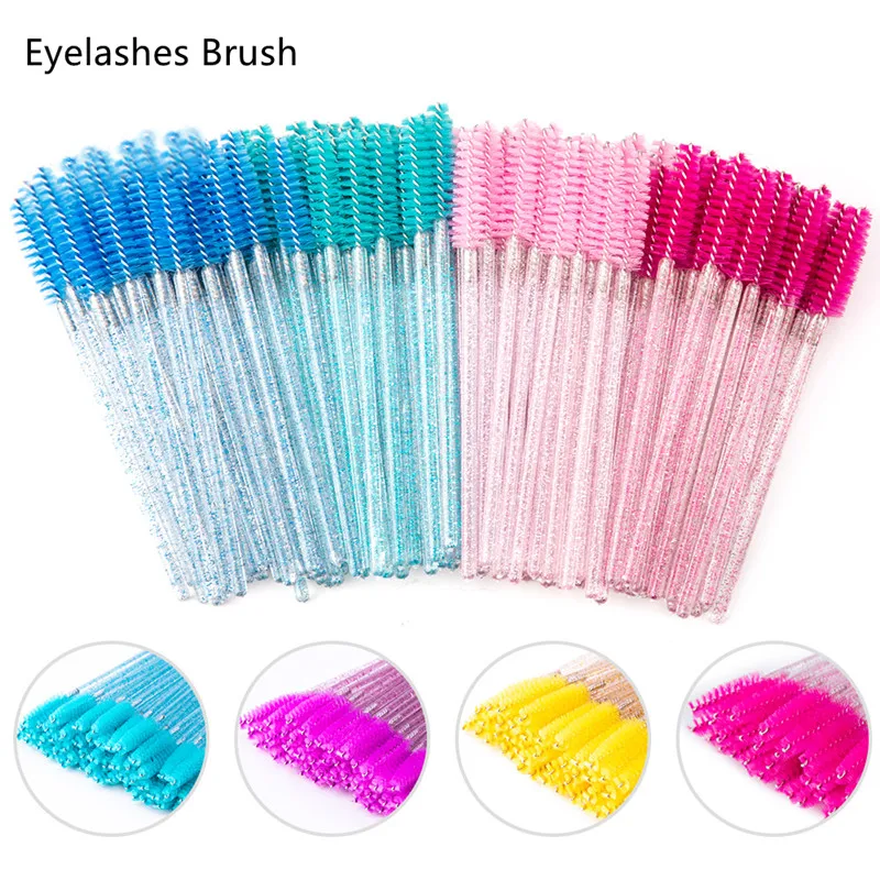 Disposable Crystal Eyelashes Brush Comb 25/50Pcs Eye Lashes Extension Mascara Wands Makeup Professional Makeup Beauty Tool
Disposable Crystal Eyelashes Brush Comb 25/50Pcs Eye Lashes Extension Mascara Wands Makeup Professional Makeup Beauty Tool