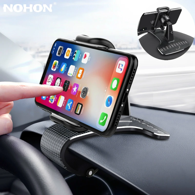 Car Phone Holder in Car HUD Dashboard for iPhone Samsung Xiaomi Phone Stand 360 Rotation Adjustable GPS Clips Cell Phone Holder
Car Phone Holder in Car HUD Dashboard for iPhone Samsung Xiaomi Phone Stand 360 Rotation Adjustable GPS Clips Cell Phone Holder