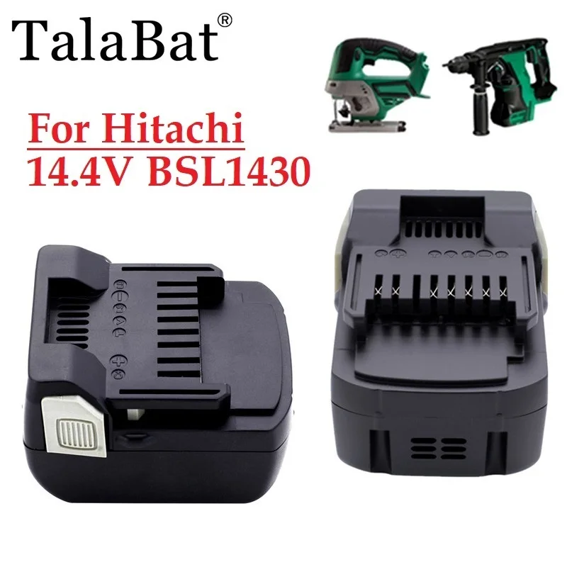 14.4v Battery For HITACHI BSL1415 BSL1430 CD14DSL DH14DSL DS14DSL 329901 Cordless Drill Rechargeble Power Tool 3.0Ah Battery
14.4v Battery For HITACHI BSL1415 BSL1430 CD14DSL DH14DSL DS14DSL 329901 Cordless Drill Rechargeble Power Tool 3.0Ah Battery