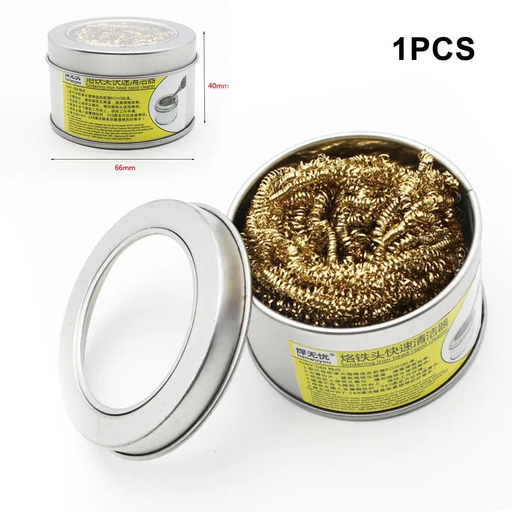 Cleaning Ball Soldering Iron Tip Mesh Filter Cleaning Nozzle Tip Metal Copper Wire Dross Box For Soldering Cell Phone PC Repair
Cleaning Ball Soldering Iron Tip Mesh Filter Cleaning Nozzle Tip Metal Copper Wire Dross Box For Soldering Cell Phone PC Repair
