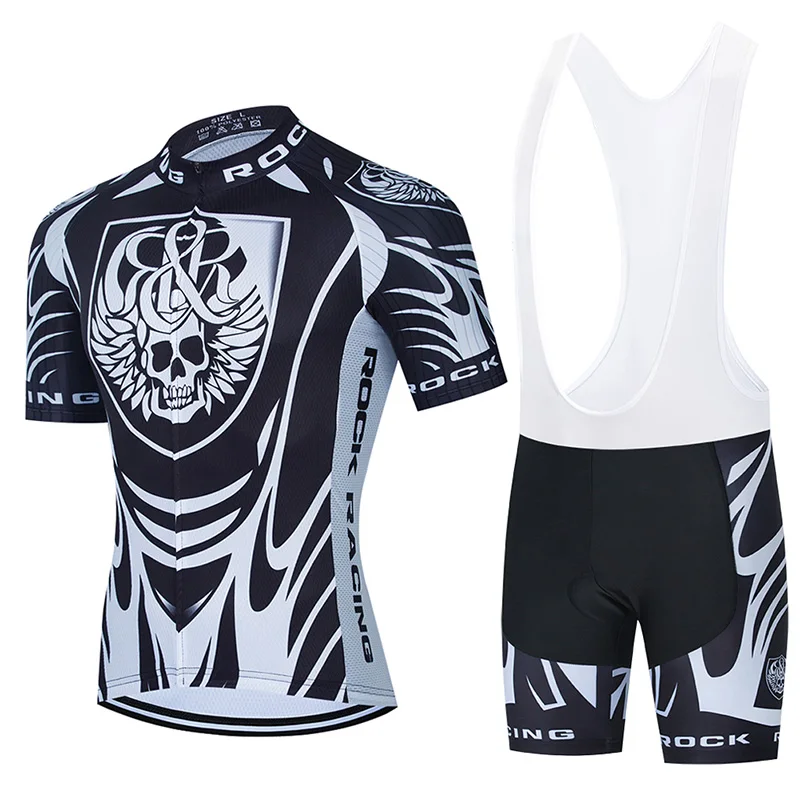 Men's SKULL Cycling Jerseys 9D Bib Set Mountain Bike Clothing Quick Dry Bicycle Clotes Ropa Ciclismo Men's Short Maillot Cul
Men's SKULL Cycling Jerseys 9D Bib Set Mountain Bike Clothing Quick Dry Bicycle Clotes Ropa Ciclismo Men's Short Maillot Cul