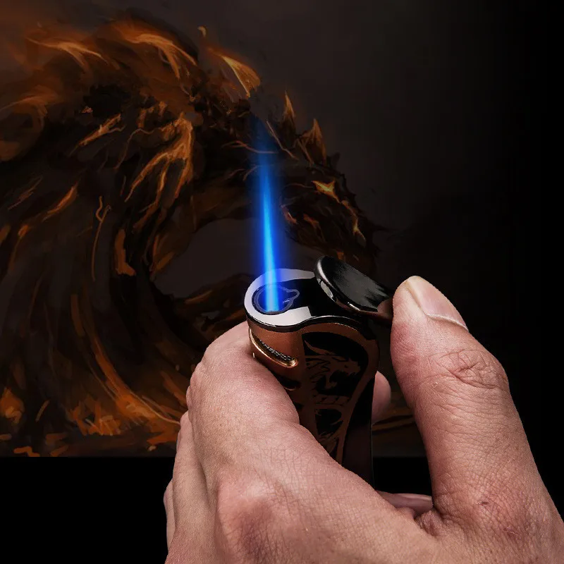 Metal Torch Turbo Long Strip Jet Lighter Windproof Creativity Direct Injection Butane Gas Lighter Cigarette Cigar Accessories
Metal Torch Turbo Long Strip Jet Lighter Windproof Creativity Direct Injection Butane Gas Lighter Cigarette Cigar Accessories