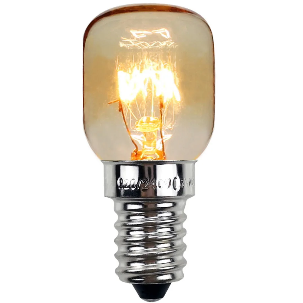 300 Degree Oven Microwave Bulb Fridge Appliance Light Salt Lamp 25W Pygmy E14 Screw High Temperature Resistance Lighting Replace
300 Degree Oven Microwave Bulb Fridge Appliance Light Salt Lamp 25W Pygmy E14 Screw High Temperature Resistance Lighting Replace