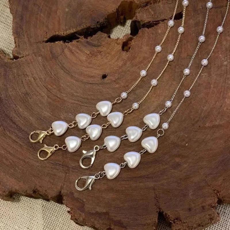 Mask Chain Pearl Chain Mask Rope Mask Chain Glasses Chain Love Heart Vintage Metal Sunglasses Hangs Mask Lanyards Strap
Mask Chain Pearl Chain Mask Rope Mask Chain Glasses Chain Love Heart Vintage Metal Sunglasses Hangs Mask Lanyards Strap